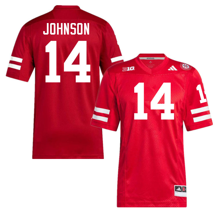 Rahmir Johnson Nebraska Jersey,Nebraska Cornhuskers Football Uniforms,Jersey-Scarlet